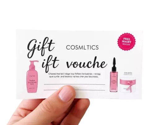 AI: AI: dárkový poukaz na kosmetiku (removeBg)